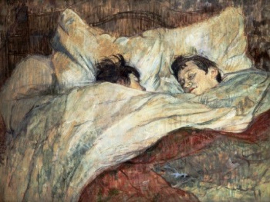 Le Lit Fine Art Print by Henri de Toulouse-Lautrec