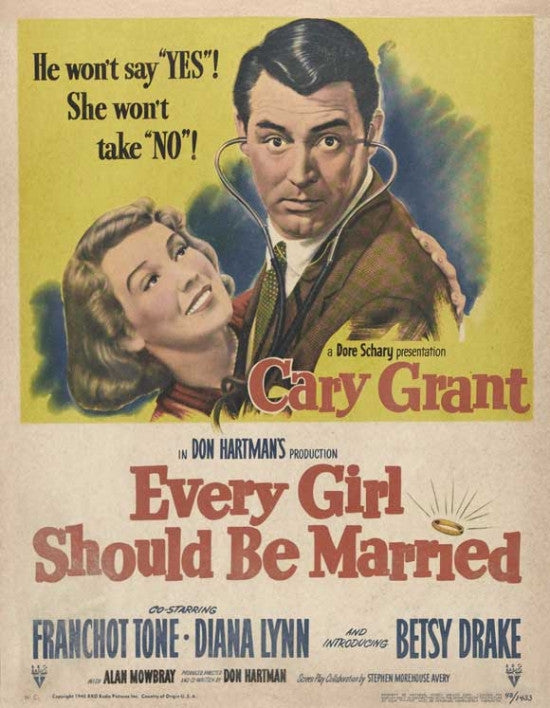 Every Girl Should Be Married Movie Poster (11x17) - Item # MOVCJ3172