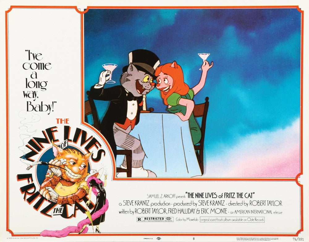 The Nine Lives Of Fritz The Cat Poster Print - Everett Collection