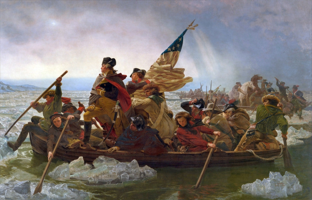 Washington Crossing The Delaware Fine Art Print by Emanuel Leutze