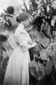 Helen Keller Sunflowers Fine Art Print - Historical Photograph