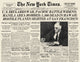 World War II: New York Times Front Page Print, December 1941