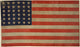 36-Star U.S. Flag Fine Art Print (1865) by Granger Collection