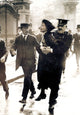 Emmeline Pankhurst Suffrage Advocate Fine Art Print by Granger Collection
