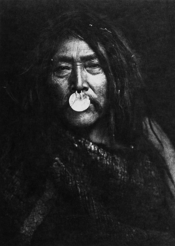 Hahuamis Man Fine Art Print - Edward S. Curtis 1914