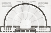 Plan of an Ancient Greek Theatre Fine Art Print by Ken Welsh