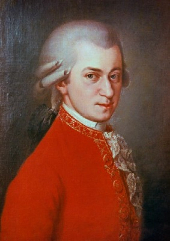 Wolfgang Amadeus Mozart Fine Art Print - Unknown Artist