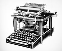 Remington Standard Typewriter No. 2 Fine Art Print by Granger Collection