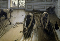 The Floor Scrapers Fine Art Print by Gustave Caillebotte