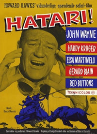 Hatari Movie Poster - 11x17 Print for Home or Office
