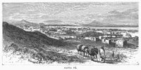 Santa Fe C1847 Line Engraving Print by Granger Collection