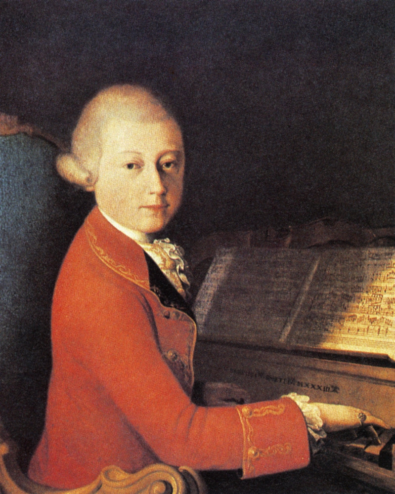 Wolfgang Amadeus Mozart Fine Art Print by Saverio Dalla Rosa