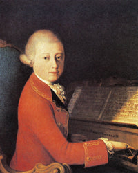 Wolfgang Amadeus Mozart Fine Art Print by Saverio Dalla Rosa