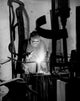 Welder at Work Fine Art Print - Industrial Factory Scene