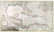 1715 West Indies Map Fine Art Print by Granger Collection