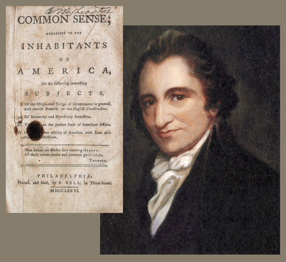 Thomas Paine 'Common Sense' Fine Art Print by Science Source