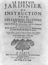 Perfect Gardener Fine Art Print - Title Page by Jean-Baptiste De La Quintinie