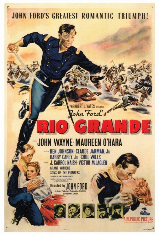 Rio Grande Movie Poster Print - 27 x 40 | Posterazzi