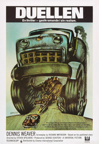 Duel Movie Poster - Swedish Version (1971) | Posterazzi