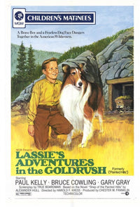 Lassies Adventures in Gold Rush Movie Poster Print - 27x40