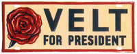 Franklin D. Roosevelt 1932 Presidential Campaign Poster Print