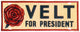 Franklin D. Roosevelt 1932 Presidential Campaign Poster Print