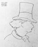 Charles Baudelaire Etching Fine Art Print by Edouard Manet