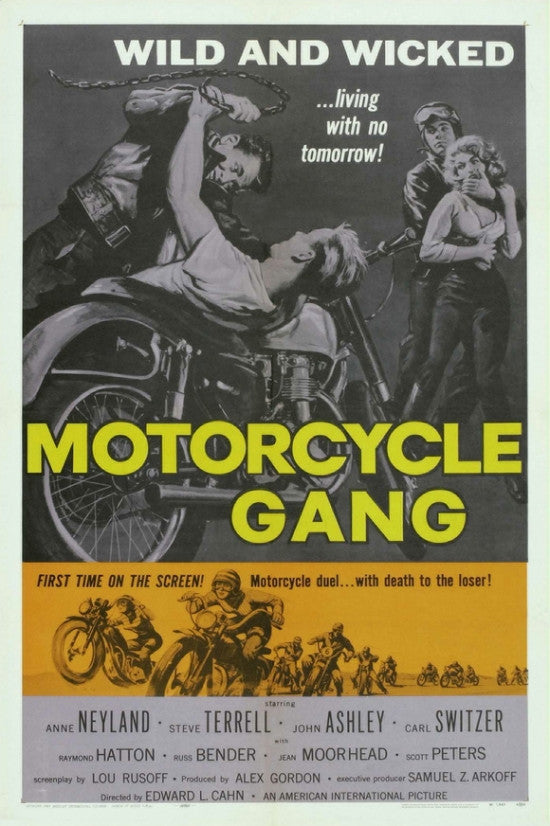 Motorcycle Gang Movie Poster Print (27x40) | Pop Culture Graphics