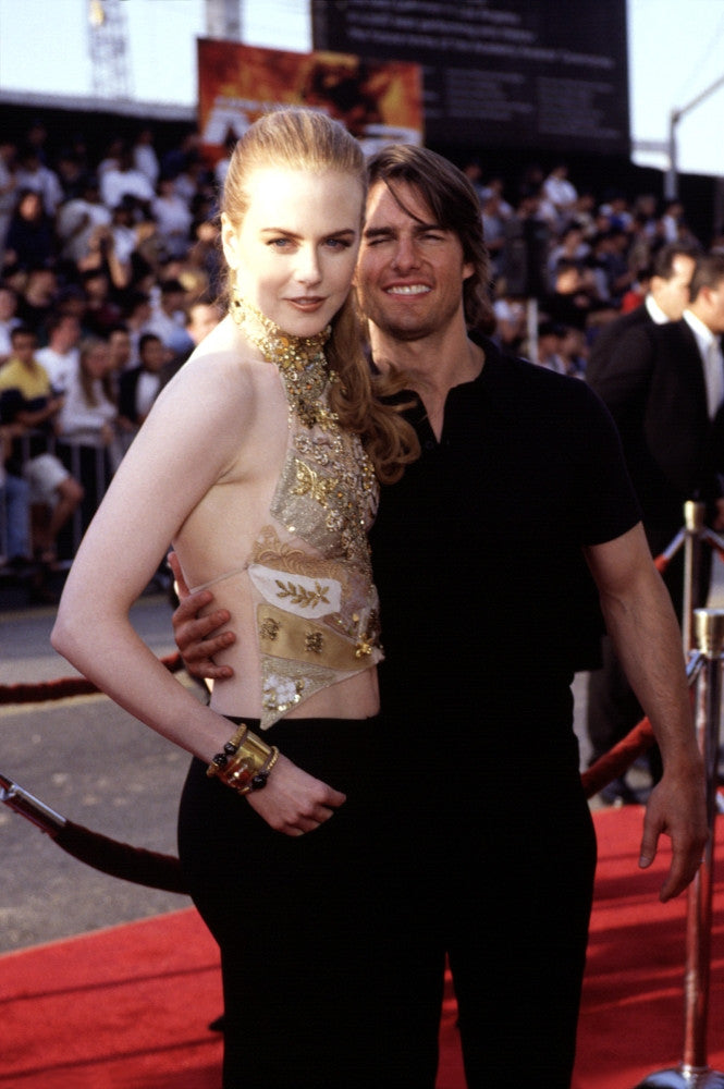 Nicole Kidman and Tom Cruise at Mission Impossible 2 Premiere Photo Print by Robert Bertoia