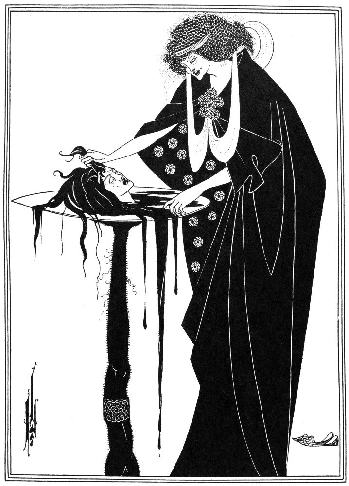 Wilde: Salome - 'The Dancer's Reward' Fine Art Print by Aubrey Beardsley