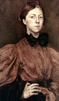 Self-Portrait Fine Art Print by Gwen John - c. 1900