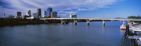 Main Street Bridge Fine Art Print - Arkansas River by Panoramic Images