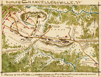 Battle of Chancellorsville Fine Art Print by Robert Knox Sneden