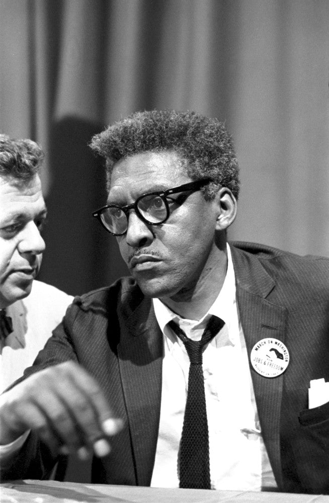 Bayard Rustin Civil Rights Activist Poster Print | Granger Collection