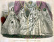 Wedding Gowns of 1861 Fine Art Print by Science Source
