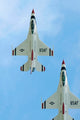 United States Air Force Thunderbirds Fine Art Print by Stocktrek Images