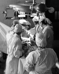Surgeons Performing Surgery Fine Art Print - Operating Room Scene