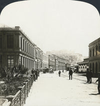 Chile: Valparaiso C1908 Vintage Stereograph Fine Art Print