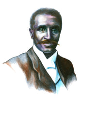 George Washington Carver Fine Art Print by Gwen Shockey