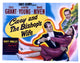 The Bishop's Wife 1947 Movie Poster Print Featuring Cary Grant, Loretta Young, and David Niven