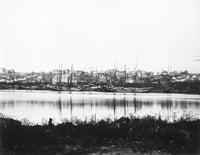 Historic Georgetown Waterfront Print - Washington, D.C. 1865 by William Morris Smith