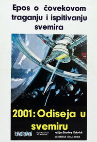 2001: A Space Odyssey Serbian Movie Poster Masterprint