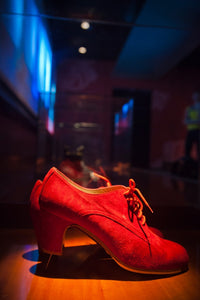 Shoes in a Museum Fine Art Print - Museo Del Baile Flamenco, Seville