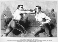 Sullivan vs. Kilrain 1889 Fine Art Print - Historic Boxing Match