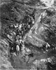 Theodore Roosevelt Leading a Group on Horseback in the Grand Canyon Fine Art Print