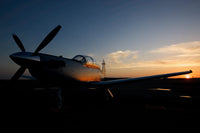 COB Speicher, Iraq - T-6 Texan Trainer Aircraft Poster Print by Terry Moore