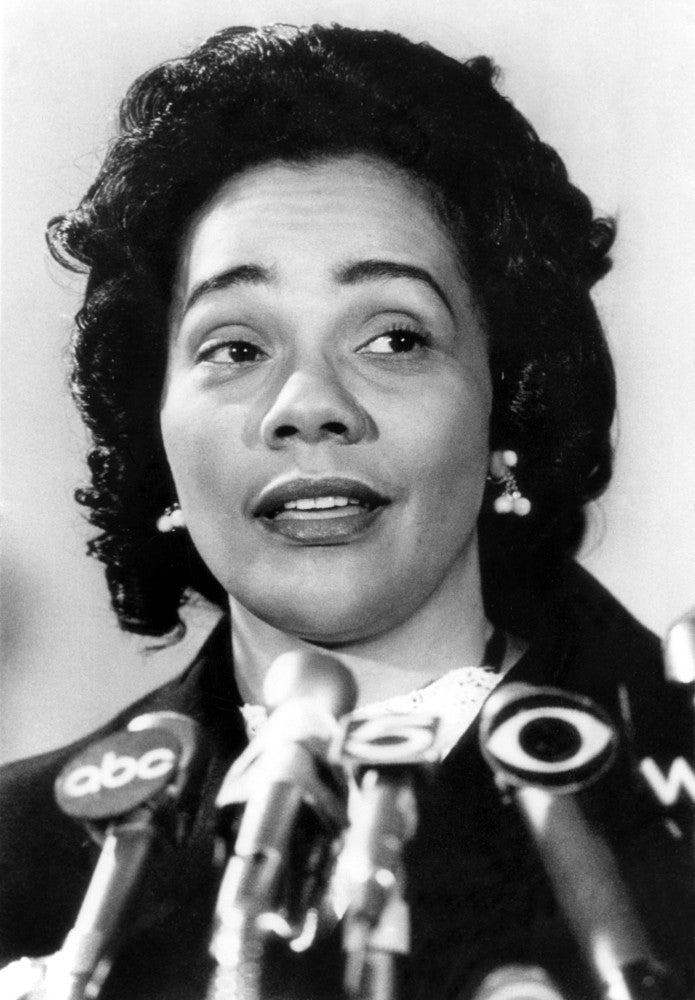 Coretta Scott King History Poster Print - Available Sizes