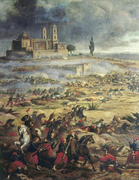 Puebla: The 1862 French Defeat Fine Art Print by Granger Collection