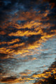 Dramatic Glowing Dark Clouds in the Sky Fine Art Print by Spencer Robertson