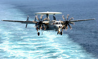 E-2C Hawkeye Preparing for Landing Fine Art Print by Stocktrek Images
